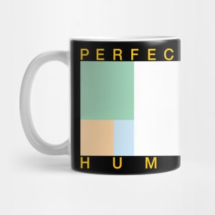 Perfectly Human - Unlabeled Pride Flag Mug